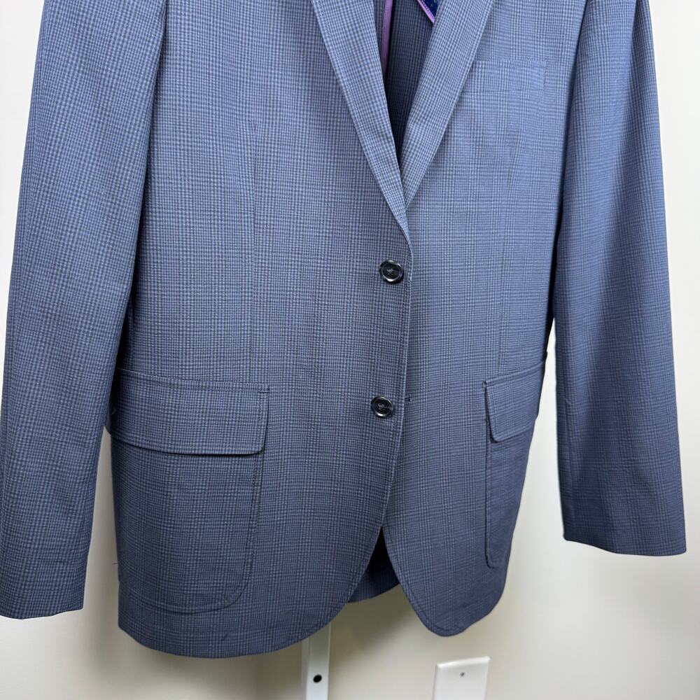 Johnston & Murphy Two Button Unlined Blazer Sport… - image 2